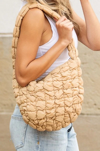 Dale quilted puffer - quilted, shoulder