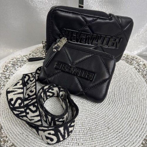 Steve madden black crossbody - black,