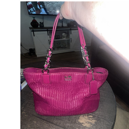 Coach madison gathered tote - madison, in